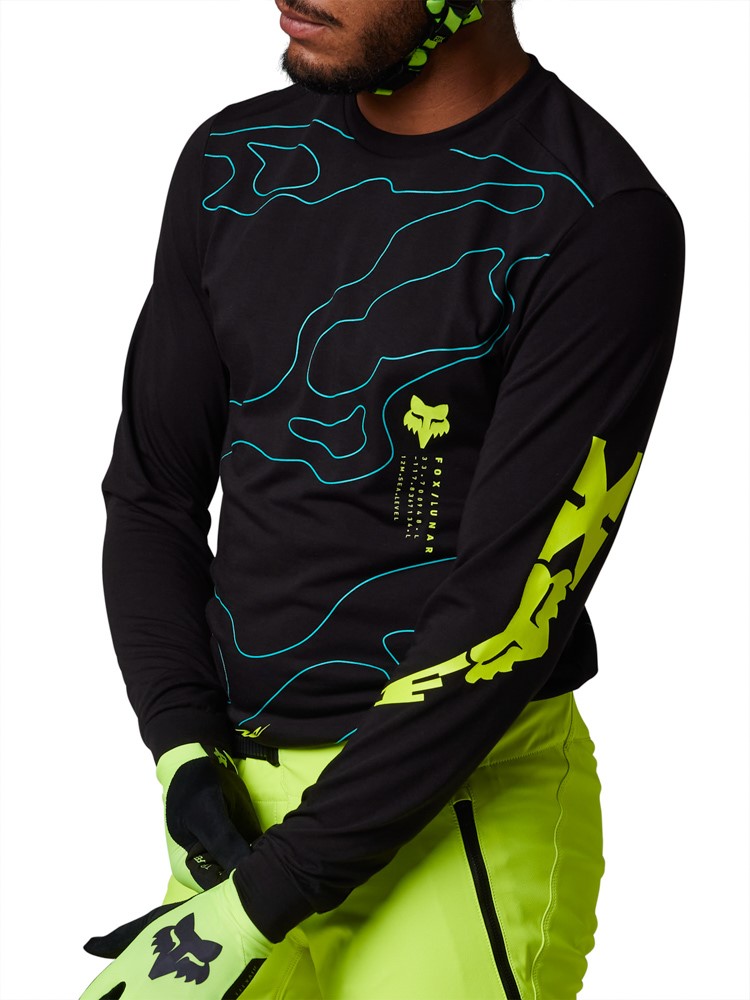 Fox Ranger Dr Md Ls Jrsy Lunar Black  30098-001