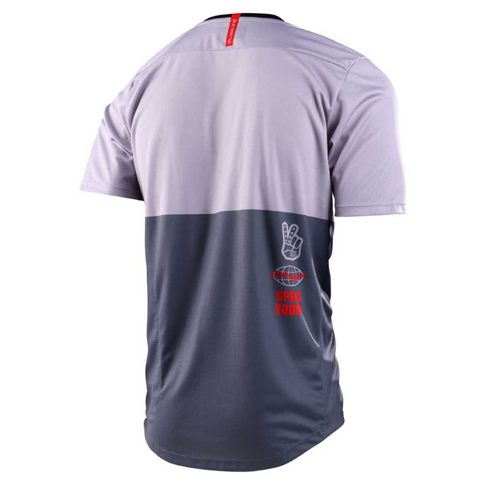 TROY LEE DESIGNS FLOWLINE SS JERSEY, SCRIPTER, CHARCOAL 33591600