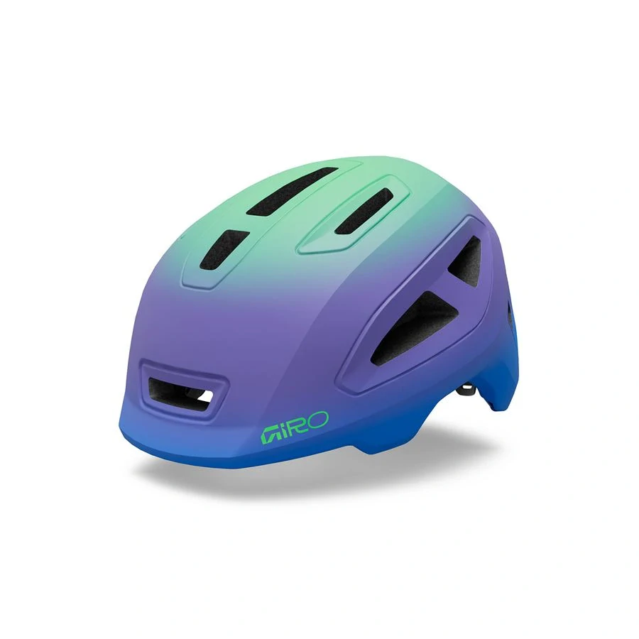 GIRO Scamp II Mat Blue Jewel/Vivid Green Fade 
