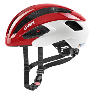 UVEX HELMA RISE CC, RED - WHITE MAT