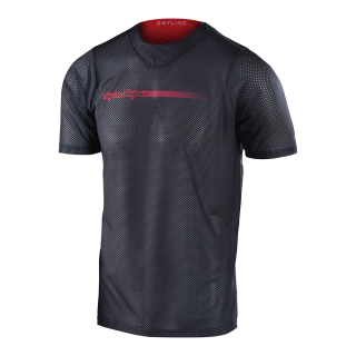 TROY LEE DESIGNS SKYLINE AIR SS JERSEY, CHANNEL, CARBON 33798903
