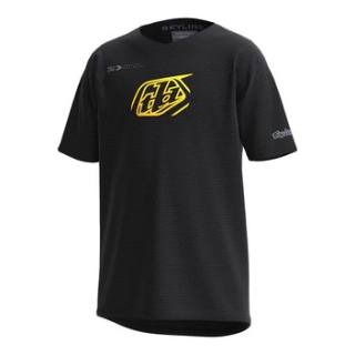 TROY LEE DESIGNS SKYLINE SS JERSEY, ICONIC, BLACK, YOUTH 32806401