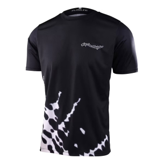 TROY LEE DESIGNS FLOWLINE SS JERSEY, BIG SPIN, BLACK 33590801