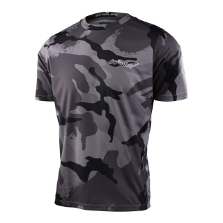 TROY LEE DESIGNS FLOWLINE SS JERSEY, CAMS, CARBON 33595100