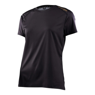 TROY LEE DESIGNS WOMENS LILIUM SS JERSEY SOLID BLACK 35790602