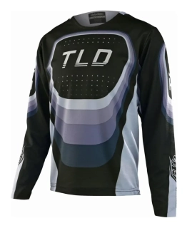 TLD DĚTSKÝ DRES S DLOUHÝM RUKÁVEM SPRINT REVERB BLACK (32400101)