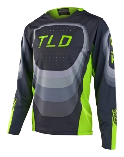 TLD DĚTSKÝ DRES S DLOUHÝM RUKÁVEM SPRINT REVERB CHARCOAL (32400100)