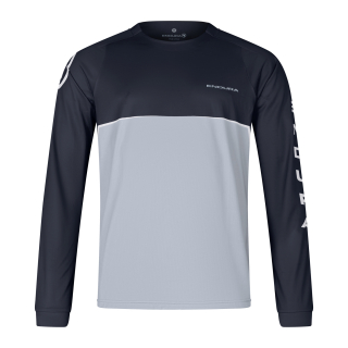 Endura  CORE PRINTED L/S TEE BLK/BLK  RE5107BK