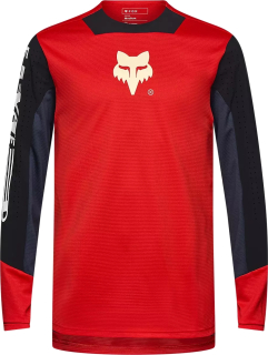 Fox Defend Ls  Jersey Elevated  Fluorescent  Red 36405-110