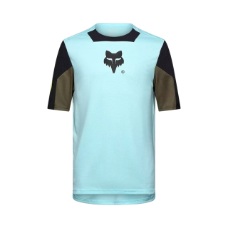 Fox Defend Ss Jersey  Elevated - Light Blue 35585-116