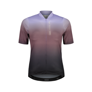Maloja Cyklistický dres VaridM._deep black rainbow 41164-1-1263