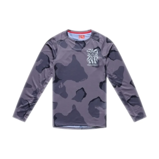 TLD PÁNSKÝ DRES S DLOUHÝM RUKÁVEM SKYLINE PRO FLOW CAMO CARBON (30702300)