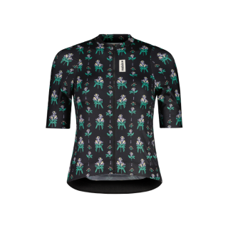 Maloja Cyklistický dres VelikaM._deep black iris 41191-1-1240