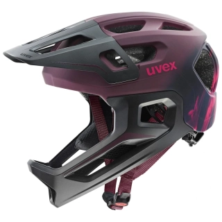 UVEX HELMA REACT JR FULLFACE CRANBERRY MATT (S4146980300)
